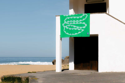 Smile Oversized Beach Towel - 200 x 210