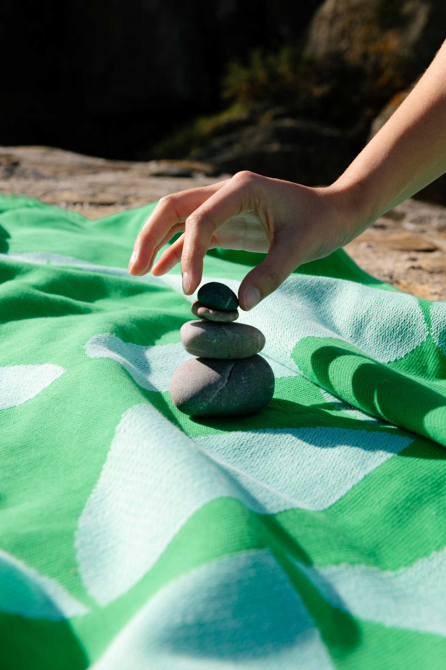 Smile Oversized Beach Towel - 200 x 210